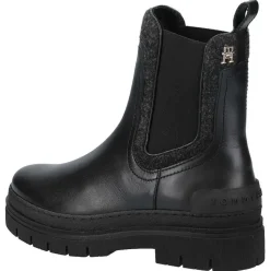 Feminine Felt Chelsea Bootie