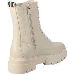 Monochromatic Lace Up Boot