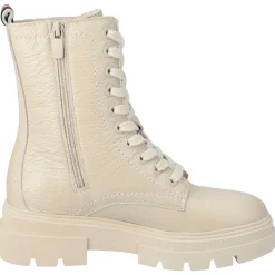 Monochromatic Lace Up Boot