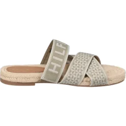 Tommy Webbing Flat Espadrille
